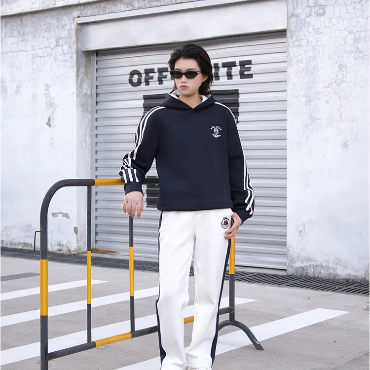 【LAOFEIYE老斐爷】秋冬款连帽款休闲百搭帅气高级帽子款卫衣男士