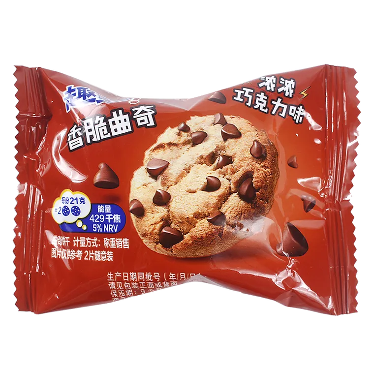 趣多多香脆缤纷逗大块巧克力曲奇散装称重美味下午茶