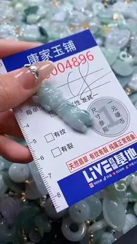 翡翠未镶嵌吊坠(不含链)4896