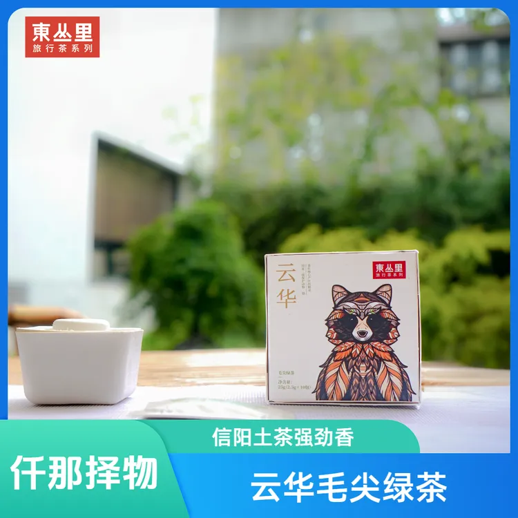 东丛里【信阳毛尖】云华礼品装袋泡手工采茶香春茶拍二发三仟那择物