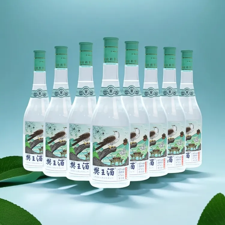 樊王酒-天青-纯粮酿造-清香型-特级口粮酒42度475