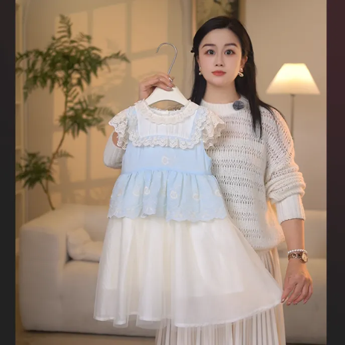 【现货】2026夏季女童公主裙仙女裙女宝连衣裙儿童洛丽塔裙子