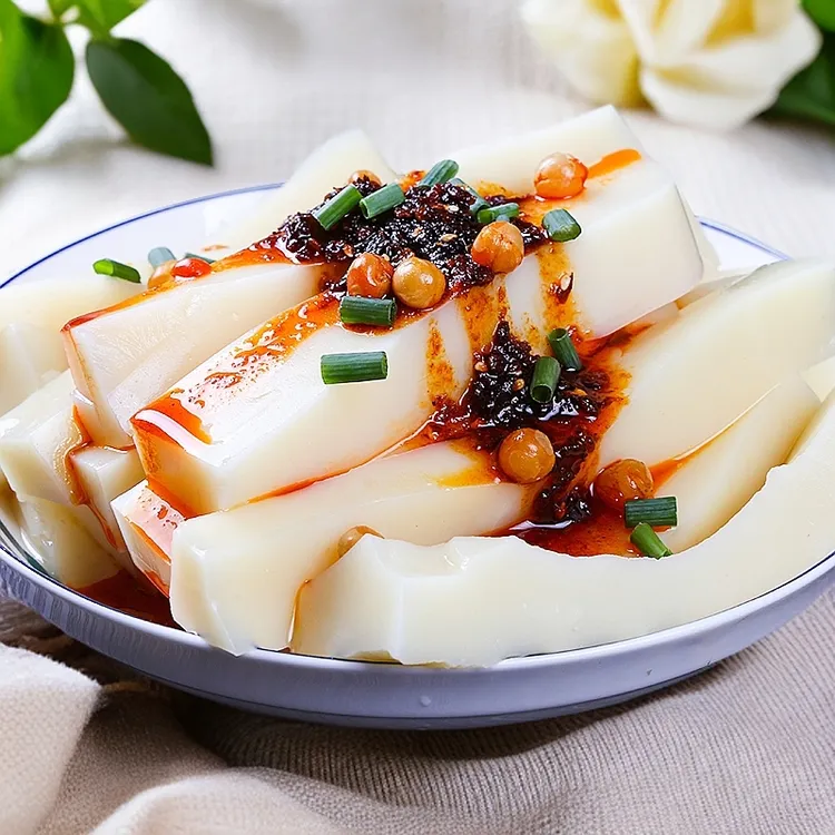 折耳根辣椒米豆腐2盒装贵州特产米凉粉卫生农家手工特色现做 包邮