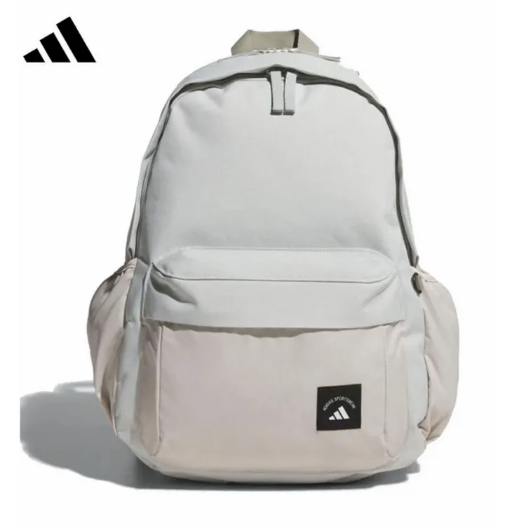 【滔搏联动】adidas蓝色夏季百搭中性学生大容量运动双肩背包KC0264