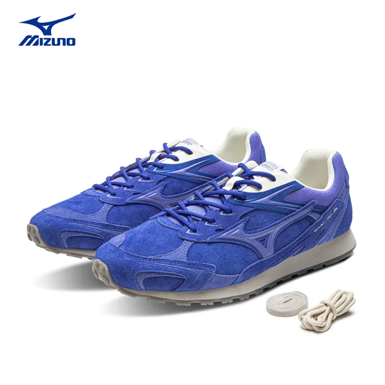 Mizuno/美津浓复古时尚千禧薄底休闲板鞋电光蓝德训鞋 60S 2K 2.0