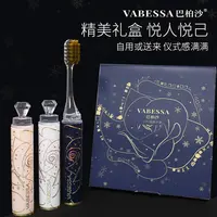 口红款软毛牙刷成人护龈洁齿旅行家用便捷式