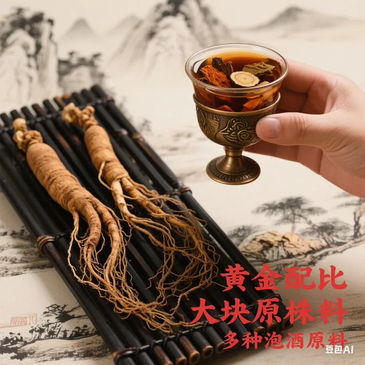 【25味甄选原材·代客装瓶】养生滋补泡酒料丨配酒瓶发货丨家用自泡