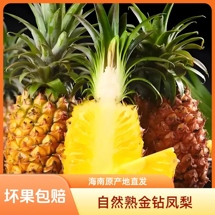 【直播间福利】海南直发金钻17号树上熟孕妈妈水果新鲜采摘香甜多汁