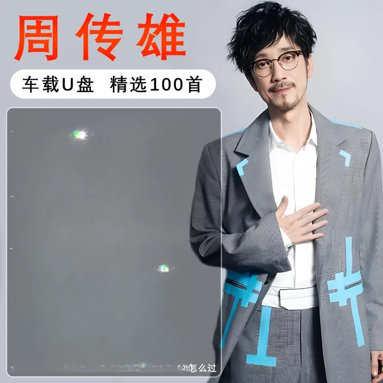 周传雄专辑全集歌曲音乐车载U盘无失真高音质流行专用汽车USB