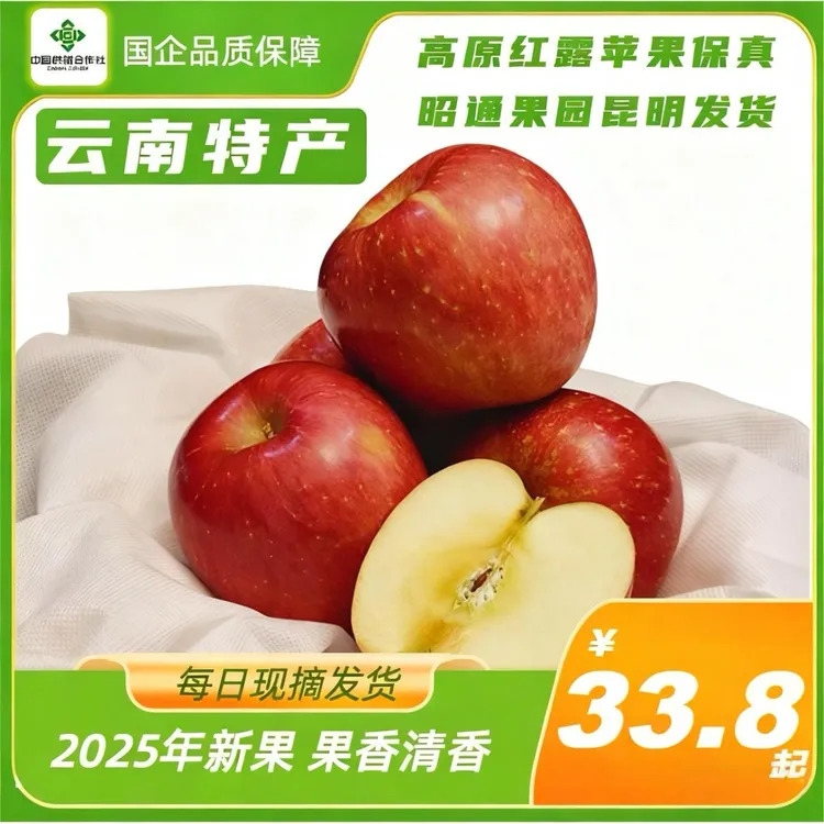昭供有品【2025新果】产地直发红露苹果糖心苹果脆甜多汁现摘现发