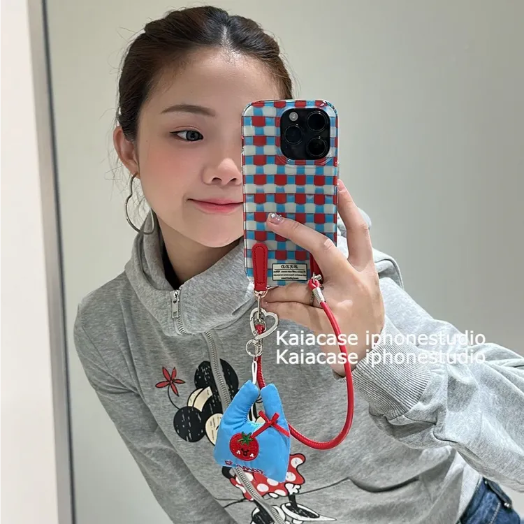 韩系撞色适用苹果16promax手机壳15pro新款OPPOvivo华为小米15pro