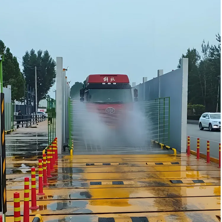 工地洗轮机建筑工程车辆洗车台免基础洗车槽全自动感应龙门洗车机