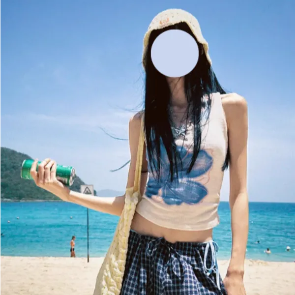 美式复古工字背心女夏季新款修身显瘦洋气女装内搭外穿修身上衣