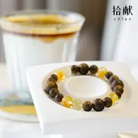 沉香拾献·【Golden Hour 黄水晶沉香手串】手链