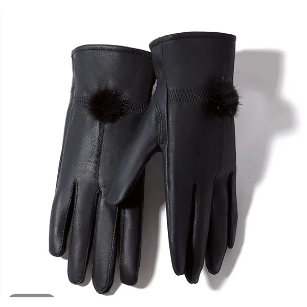 海宁真皮水貂手套