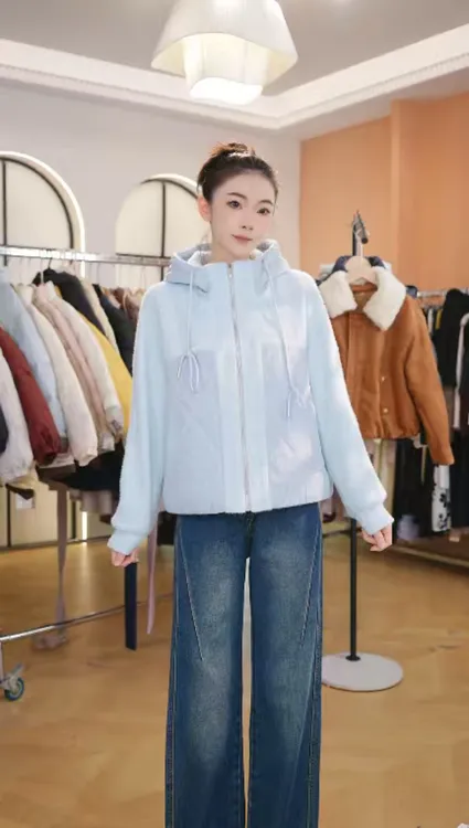 Z8766 2025秋冬小香风外套女新款小个子时尚气质显瘦