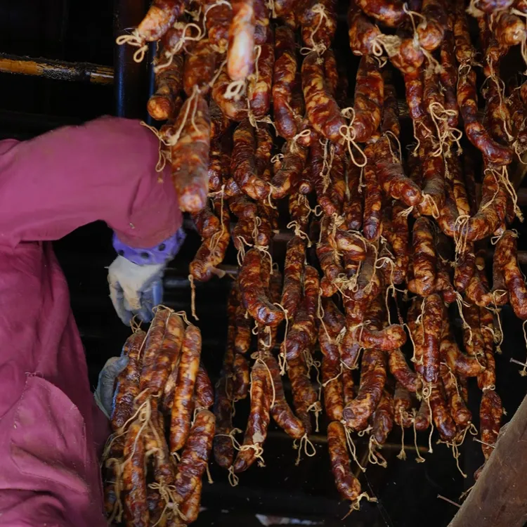 【谭姐】熏香肠 手工香肠湖北远安熏制腊肠
