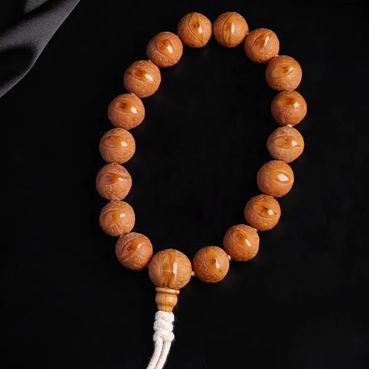 【君恩•见山】天然凤眼菩提高油高密圆润手持文玩