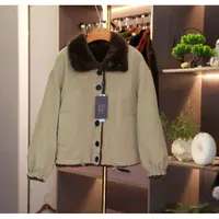【云想珊墨-栗烟拂晓】冬季派克服外套4369