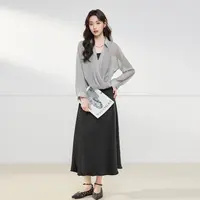 IEF/爱依服2025夏秋季新款韩版成熟优雅气质显瘦通勤百搭里外套裙