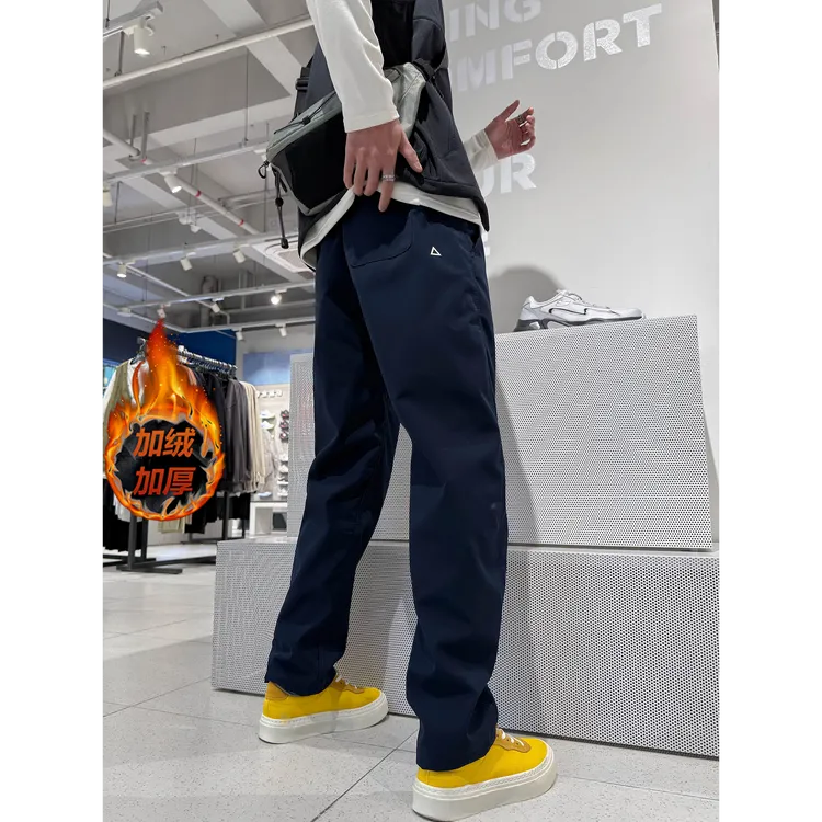 25新款机能风小三角白标宽松锥形休闲裤美式工装长裤户外裤子男