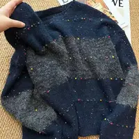 厚款秋季常规通勤风潮牌女装女装开衫加厚毛衣
