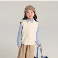 47207高端专享春秋款毛线马甲米杏（榛果）