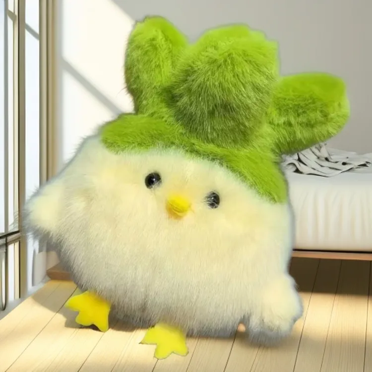 蒜鸟发声玩偶挂件武汉文创公仔鄂人纪念品搞笑一套都不容易毛绒