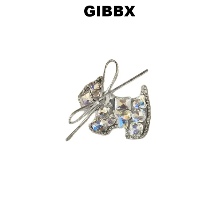 皓皓专属GIBBX闪钻萌犬发饰 时尚可爱简约
