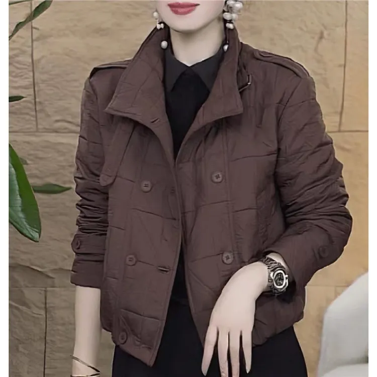 2025秋冬新款网红韩版时尚洋气显瘦百搭短款棉服棉衣冬季外套