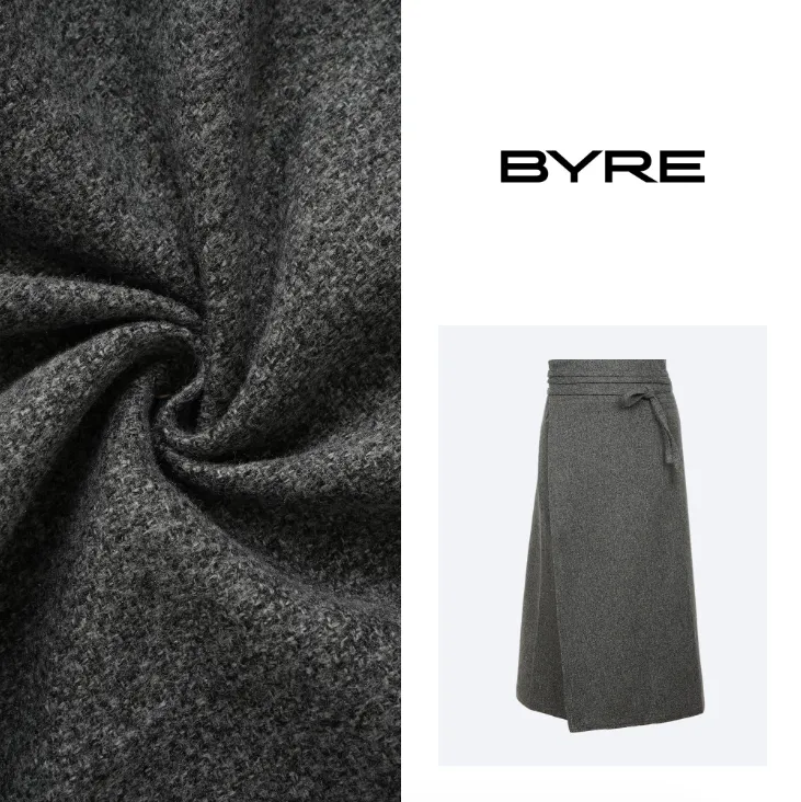 BY514 绑带款半裙【机洗不可漂白】