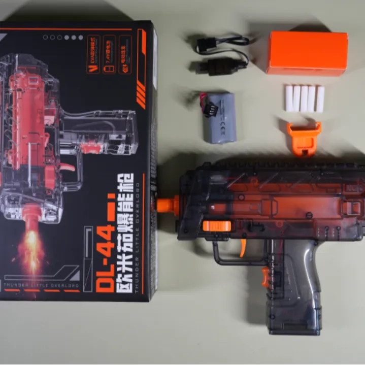 【喜】MP7冲锋软弹连发玩具枪大容量弹夹带来童年乐趣适合小孩