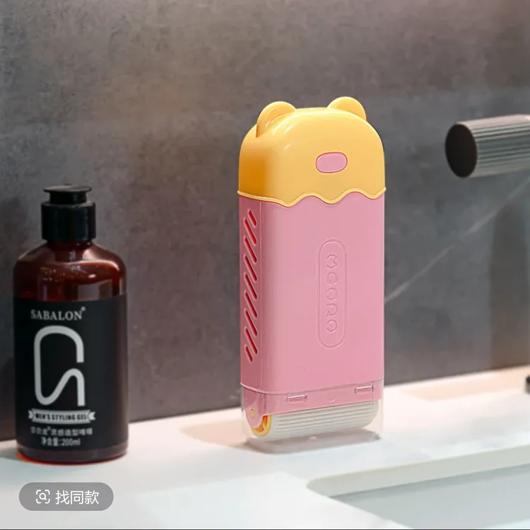 小熊多功能肥皂盒起泡盒洗衣免手搓起泡家用防滑沥水香皂收纳盒