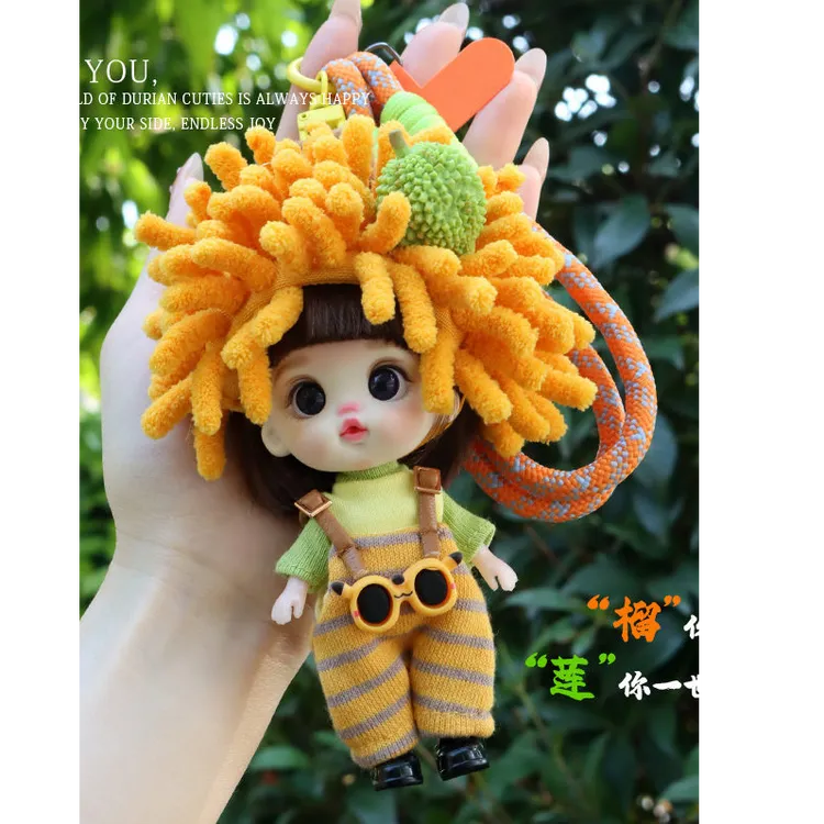 潮玩挂件萝莉芬女孩娃娃公仔儿童洋娃娃挂件包包挂饰玩偶摆件玩具