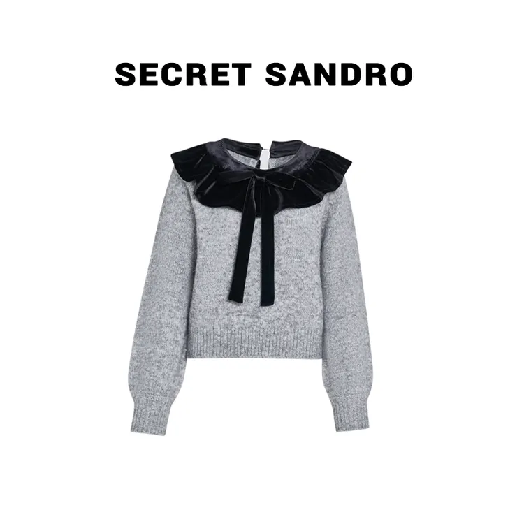 【灰姑娘】【Secret Sandro】 楚楚 毛衫 M65226201C