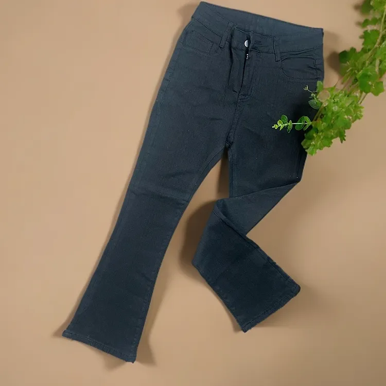 【1053】2025年新款喇叭裤子时尚修身休闲裤舒适百搭