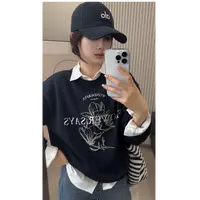 Y.M | 玉兰花 倾听秋天浪漫曲调 韩版设计减龄百搭款卫衣1470