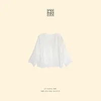 OYBN欧阳贝妮【纯色热恋】微胖大码蕾丝花边气质衬衫上衣1895