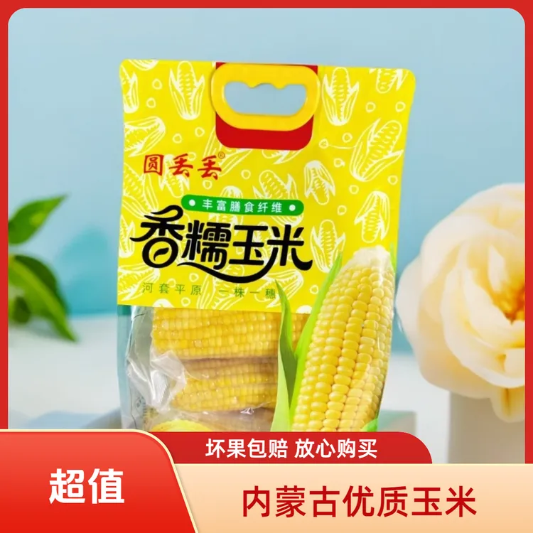 【25年新玉米】圆丢丢河套平原黄糯玉米