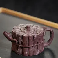束竹 紫泥  全手工制作 220毫升