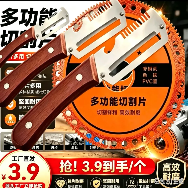 【内地包邮】抢！多功能组合切割片组合机械锋具百叶轮机械五金工