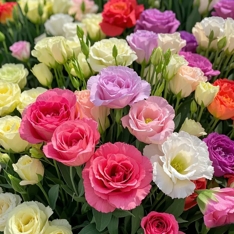 洋桔梗花种子四季开花耐寒耐热室外内懒人盆栽花卉植物四季开花