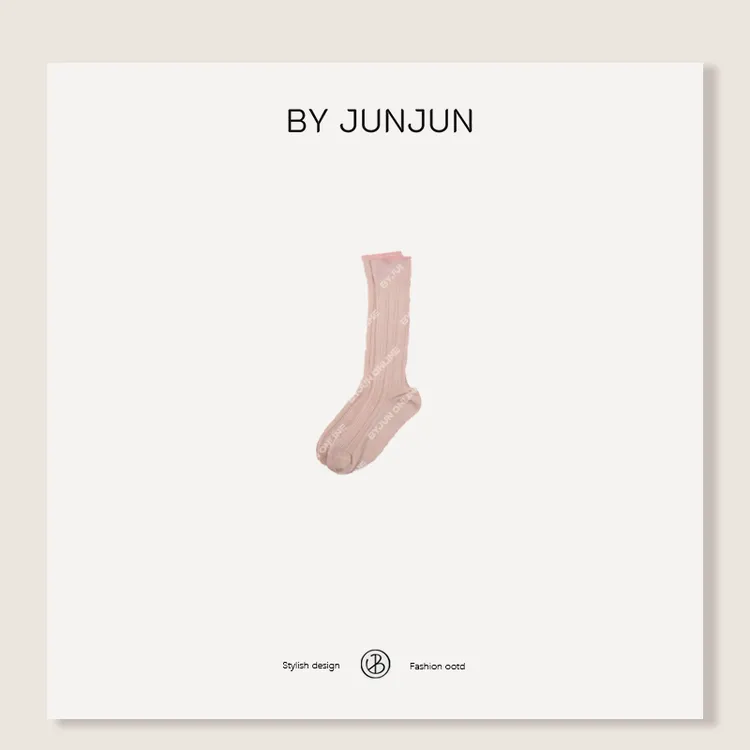 Byjunjun 珺珺定制款日系【甜心袜】长筒袜C25W1343