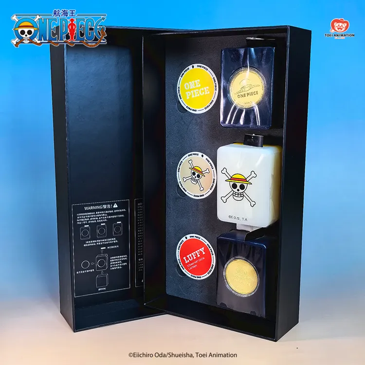 东映动画 航海王 25周年蜡烛纪念币礼盒 限量2000件 官方正品