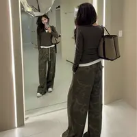 PickRui睿哥 蜜汁色彩 迷彩卫裤