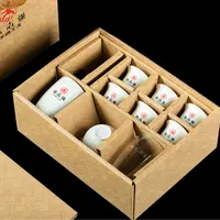 手尚工夫陈志强白瓷茶具礼盒 1盖碗2公道杯6茶杯