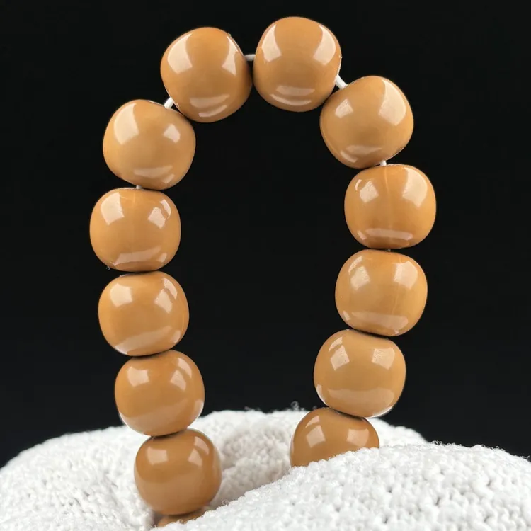 琼瑶【精品老型小馒头料】强迫症细节控工作室男士文玩猴头核桃手串