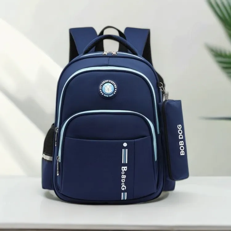 巴布豆小学生专用书包英伦风防泼水男女生123-46年级外出双肩背包