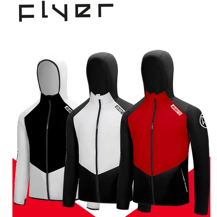 BigK大K轻量经典皮肤衣训练户外 运动服连帽防晒衣跑步速干衣夏季