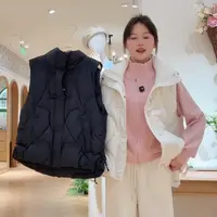 朵以2024冬季新款新中式国风羽绒马甲上衣39VD937005